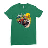 super fighting kart Ladies Fitted T-Shirt