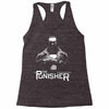 black and white Racerback Tank