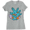 more mudkip Ladies Fitted T-Shirt