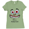 Hell Monster Ladies Fitted T-Shirt