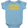 captain marvel 6 Baby Bodysuit