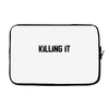 killing it bullet Laptop sleeve