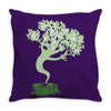 saw a ghost Throw Pillow