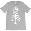 fallen soldier ribbon never forget military T-Shirt