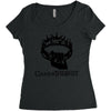 gold Women's Triblend Scoop T-shirt