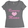 running mama Women's Triblend Scoop T-shirt