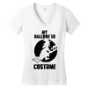 my witch halloween costume Women's V-Neck T-Shirt