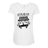let's go an adventure (for light color) Maternity Scoop Neck T-shirt