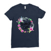 floral baby girl Ladies Fitted T-Shirt