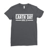earth day t-shirt Ladies Fitted T-Shirt