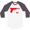 packing heat   i'm hot 3/4 Sleeve Shirt