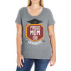 proud mom of a 2018 graduate. Ladies Curvy T-Shirt