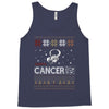 santa cancer  christmas ugly t shirts Tank Top
