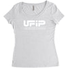 ufip new Women's Triblend Scoop T-shirt