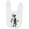 saiyan sun Baby Bibs