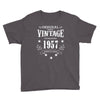 original parts vintage established 1957 perfectly aged Youth Tee