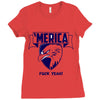 'merica Ladies Fitted T-Shirt