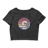 sea wawe Crop Top