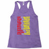 fight, dream, lead! Racerback Tank