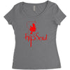 hipsoul Women's Triblend Scoop T-shirt