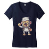 bigfoot Women's V-Neck T-Shirt