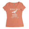 buffalo bill's rubbing lotion Women's Triblend Scoop T-shirt