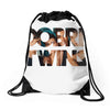 Dobre Twins Photo Drawstring Bags