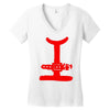 santa claus suit Women's V-Neck T-Shirt