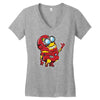 alu minion Women's V-Neck T-Shirt
