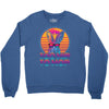 Too Hip To Hop  Bunny Easter Crewneck Sweatshirt