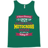 i never dreamed i'd grow up to be a super cool motocross mom but here Tank Top