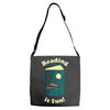 reading is fun Adjustable Strap Totes