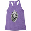 lion with crown Racerback Tank