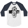 thanos gauntlet 2 3/4 Sleeve Shirt
