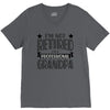 not retired but a professional grandpa V-Neck Tee