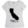 Whale's Vagina CA Women's Triblend Scoop T-shirt