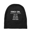 March Girl Baby Beanies