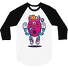 all seeing bunny 3/4 Sleeve Shirt
