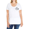 Espresso Yourself Pocket Ladies Curvy T-Shirt