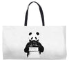 panda police Weekender Totes