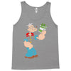 popeye spinach retro mens funny Tank Top