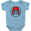 skull woman Baby Bodysuit