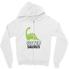 Sister Saurus Zipper Hoodie