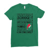 scrooge Ladies Fitted T-Shirt