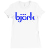 bjork Ladies Fitted T-Shirt
