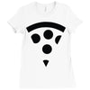 pizza Ladies Fitted T-Shirt
