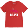 This Beauty Is A Beast V-Neck Tee
