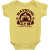 saved by the barbell Baby Onesie