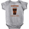 coffee is always a good idea Baby Bodysuit