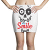 keep smile Mini Skirts